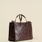 OLEADA NYC Work Tote Bag > Leather Work Tote For Women > Large Capacity Bag > 16 Inch Laptop Bag > Convertible To Shoulder Bag Reverie Tote