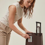 OLEADA NYC Work Tote Bag > Leather Work Tote For Women > Large Capacity Bag > 16 Inch Laptop Bag > Convertible To Shoulder Bag Reverie Tote