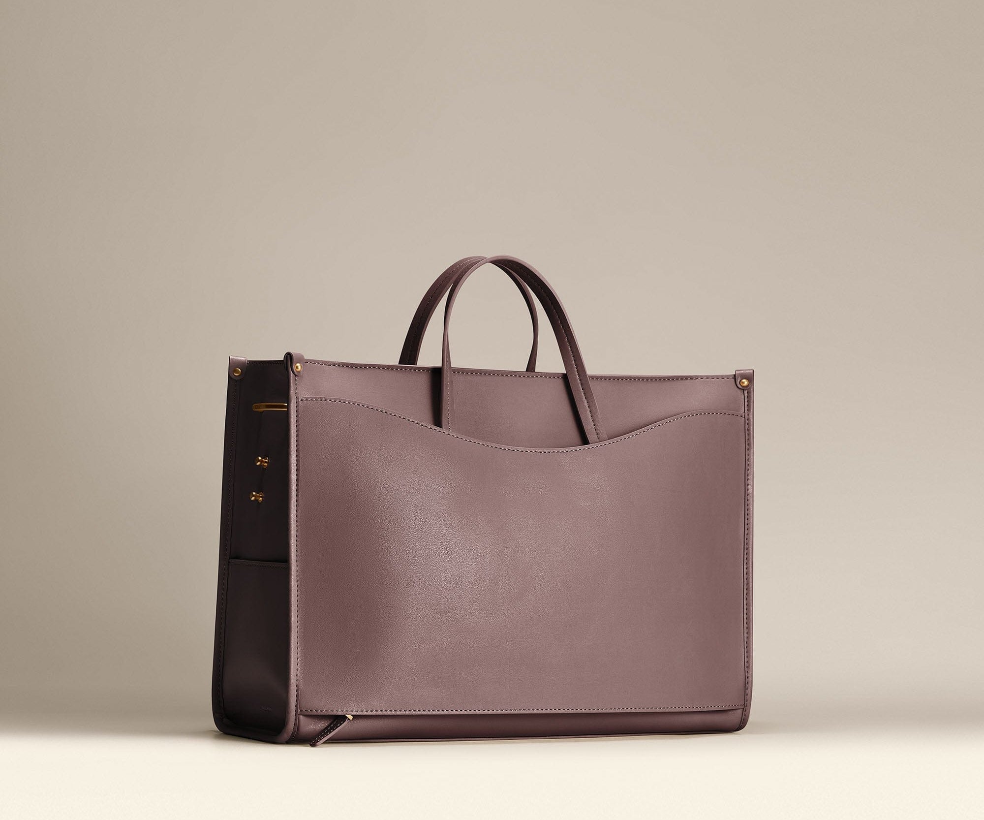 OLEADA NYC Work Tote Bag > Leather Work Tote For Women > Large Capacity Bag > 16 Inch Laptop Bag > Convertible To Shoulder Bag Reverie Tote