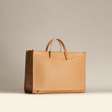 OLEADA NYC Work Tote Bag > Leather Work Tote For Women > Large Capacity Bag > 16 Inch Laptop Bag > Convertible To Shoulder Bag Reverie Tote